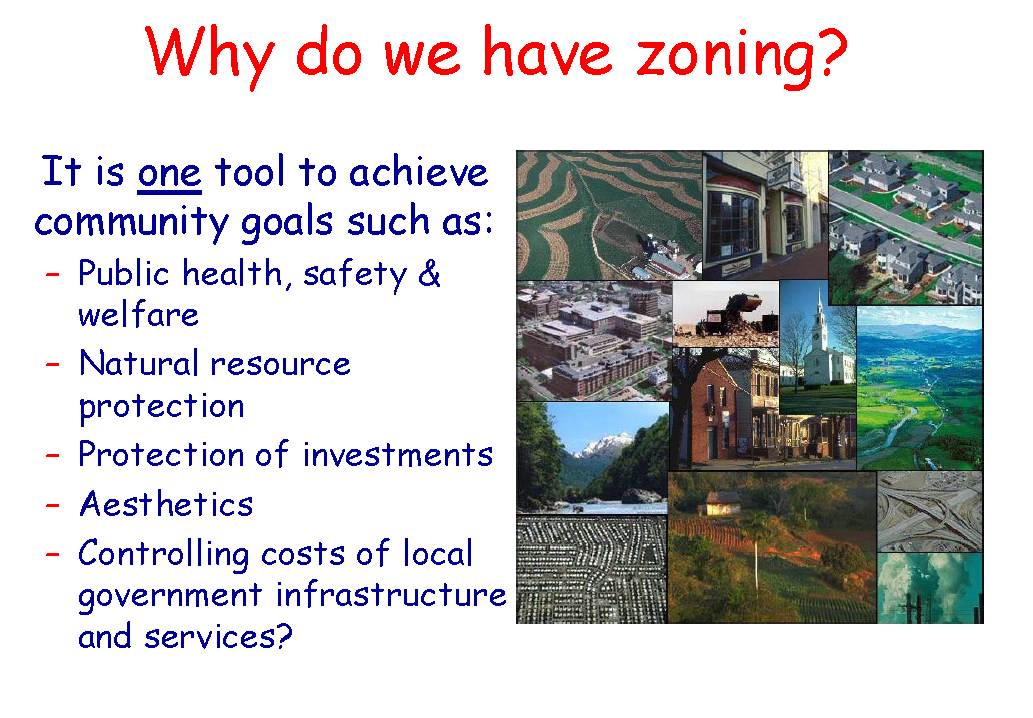 Zoning Board of Adjustment / Appeals Center for Land Use